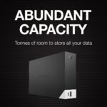 Seagate 12 TB External Hard Disk Drive (HDD) (Black) - Image 3