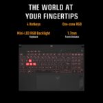 ASUS TUF Gaming A15 AMD Ryzen 7 Octa Core 7435HS - (16 GB/512 GB SSD/Windows 11 Home/8 GB Graphics/NVIDIA GeForce RTX 4060/144 Hz) FA507NVR-LP204WS Gaming Laptop (15.6 inch, Mecha Gray, 2.2 Kg, With MS Office) - Image 4