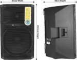 ZEBRONICS Zebronics - Epic Plus,BT v5.0 / USB / SD / FM / AUX / Mic Input,40W RMS 480 W Bluetooth Party Speaker (Black, Mono Channel) - Image 3