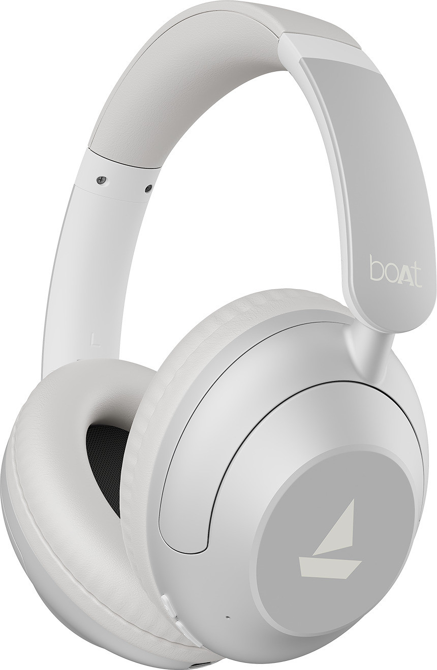 boAt Rockerz 650 Pro(2025 Launch), Touch/Swipe Controls, Dolby Audio, 80 Hrs Battery Bluetooth (Silver Frost, On the Ear)