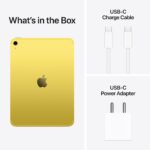Apple 2025 iPad (A16) 128 GB ROM 11.0 inch with Wi-Fi+5G (Yellow) - Image 3