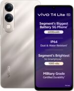 vivo T4 Lite 5G Charger in the Box (Titanium Gold, 256 GB) (8 GB RAM)