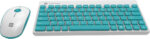 Portronics POR-373 Key2 & Mouse Combo Wireless Laptop-size Laptop Keyboard Compatible with Desktop, Laptop, Mac Compact Light-Weight for PCs, Laptops and Smart TV