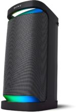 SONY SRS-XP700 with IPX4 Splashproof Protection, 25hrs Battery Portable Wireless Bluetooth Party Speaker (Black, Grey, Stereo Channel)