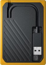 WD My Passport Go 500 GB External Solid State Drive (SSD) (Black, Yellow) - Image 3