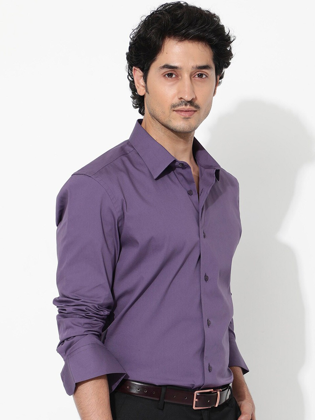 Men Bendict Regular Fit Opaque Shirt